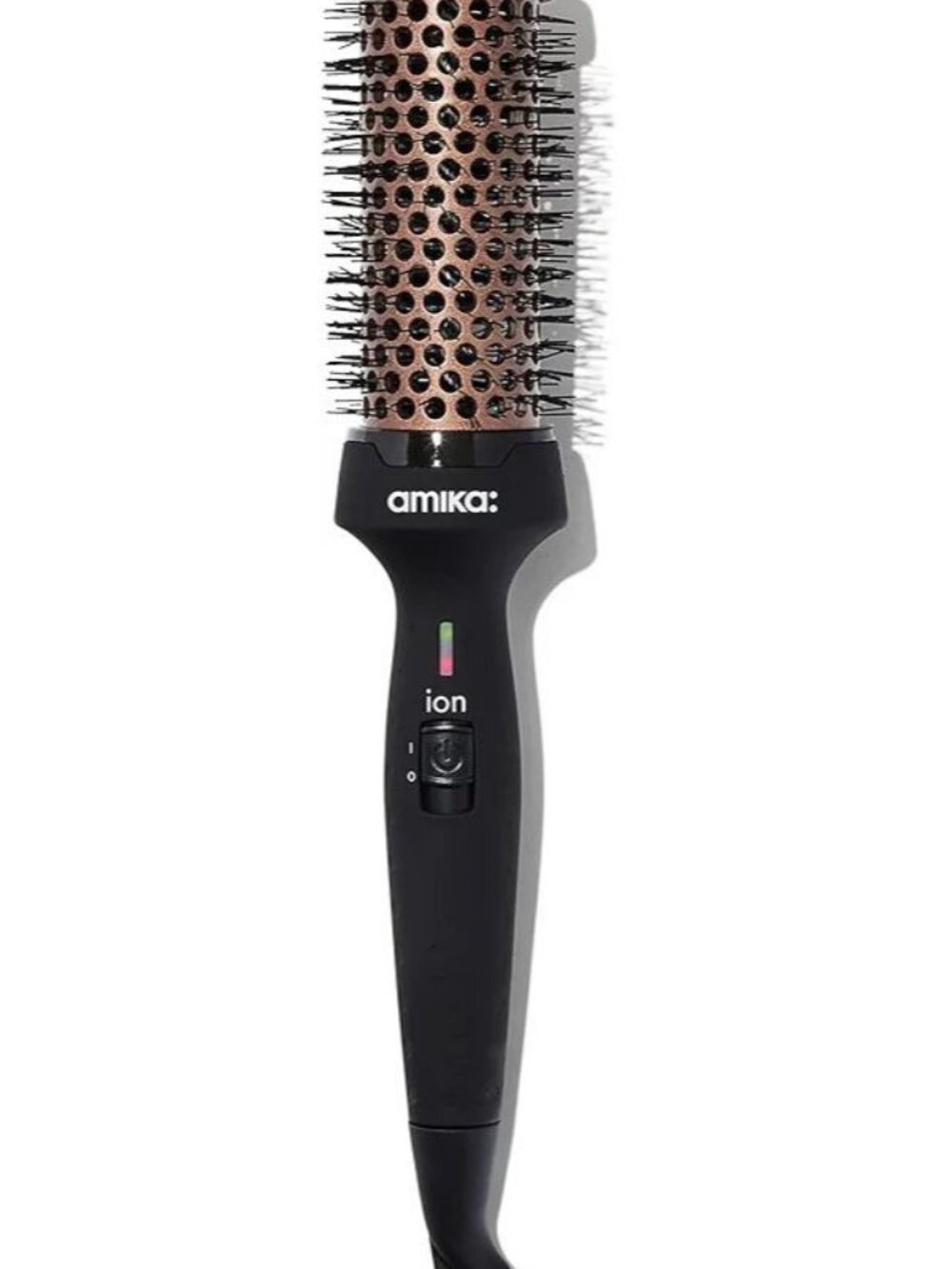 amika blowout babe thermal ionic hairbrush Ionic Ceramic Round Brush Black